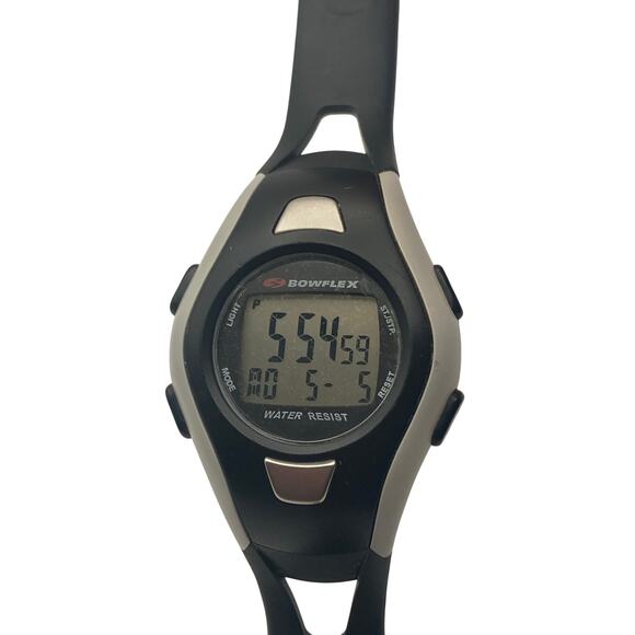 Bowflex Digital Watch 41mm Multifunction Water Resistant 50m - New Battery - Picture 1 of 7